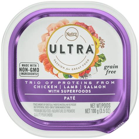 Nutro Ultra Chicken Lamb And Salmon Small Breed Adult Canned Dog Food