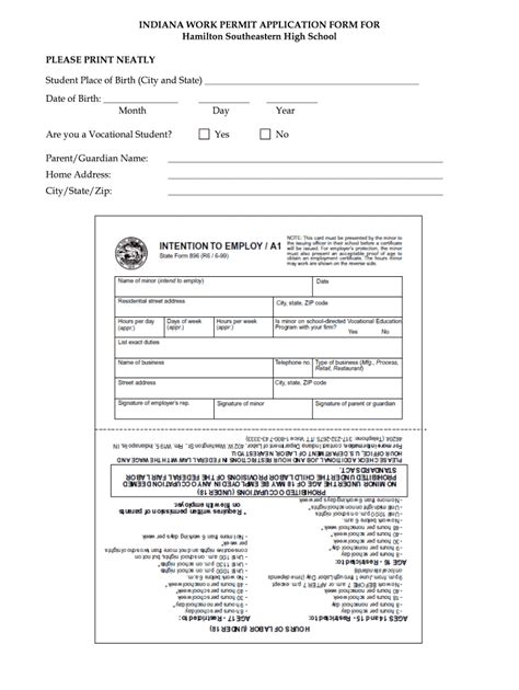 Work Permit Indiana Complete With Ease AirSlate SignNow