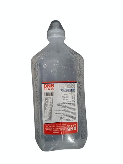 Hypertonic Dns Sodium Chloride Dextrose Injection Iv Fluids Packaging