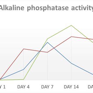 Alkaline phosphatase activity. Each sample is normalized to the total... | Download Scientific ...