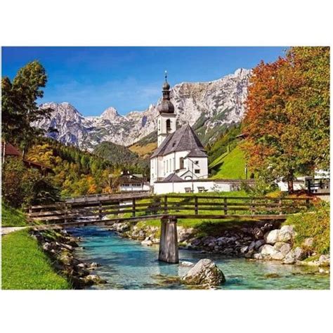 Puzzle Adulte 3000 Pieces Paysage De Montagne Et Ruisseau Collection