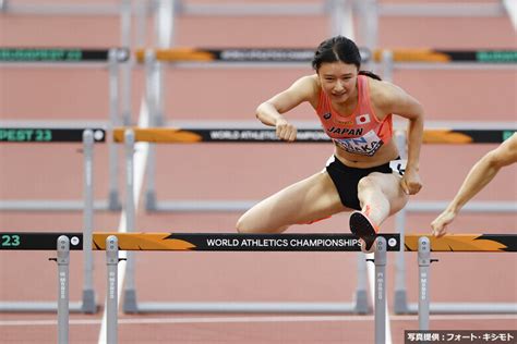 【ブダペスト世界選手権】田中佑美（富士通）／女子100mハードル予選：第18回世界陸上競技選手権大会 Budapest2023