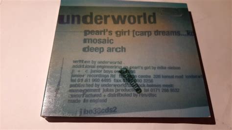 Underworld Pearl S Girl Niska Cena Na Allegro Pl