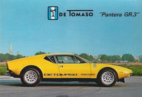 Guide De Tomaso Pantera Gr Supercar Nostalgia