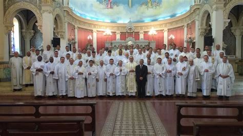 Padres Da Diocese Participaram De Encontro Em Mendes Diocese De