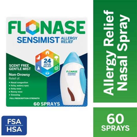 Flonase Sensimist Allergy Relief Non Drowsy Allergy Medicine Gentle