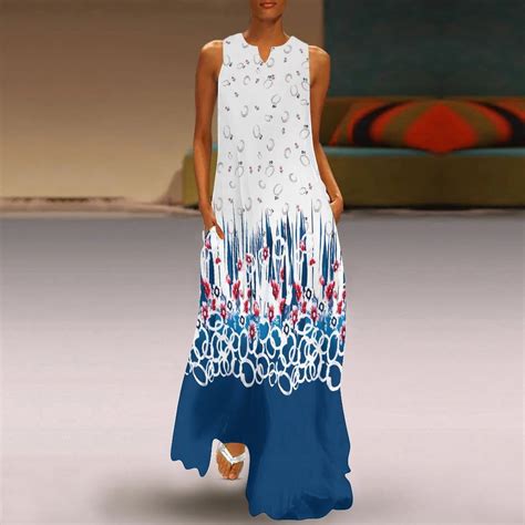 IDALL Summer Dresses Maxi Dresses Casual Maxi Dress Summer Women