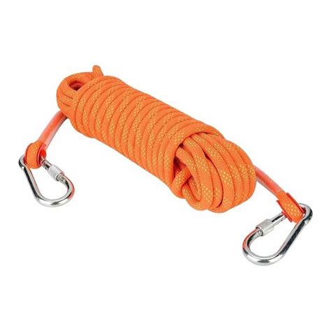 Nylon Static 9mm Orange Climbing Ropes 30 M At Rs 59 Kg In Mumbai Id