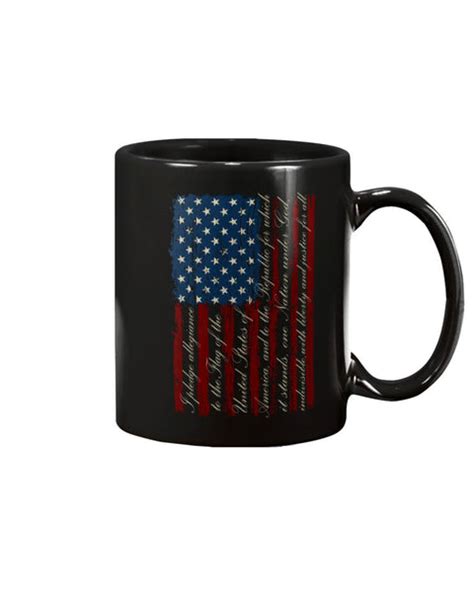 Pledge Of Allegiance Mug Skullsociety