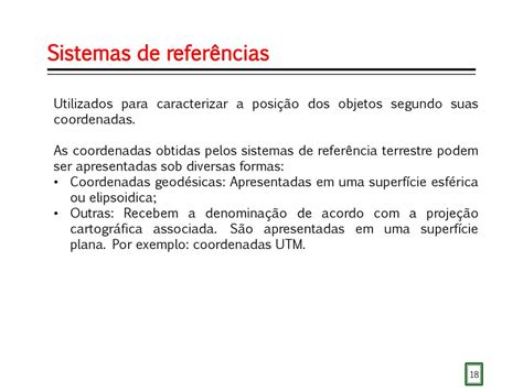 FUNDAMENTOS TEÓRICOS DE GEOTECNOLOGIAS ppt carregar