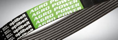 Ribbed belts for the respective drive geometry of Optibelt