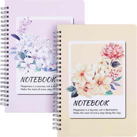 Spiral Notebook 5x7 Inch Notebooks Wirebound College