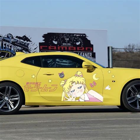 Anime Sailor Moon Cute Door Side Full Color Car Door Side Etsy