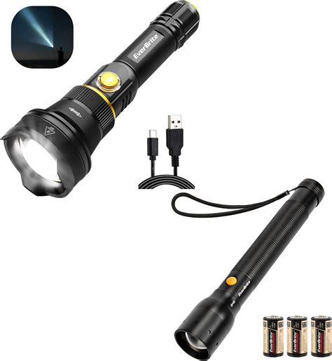 EverBrite Ultra Bright Tactical Flashlight Rechargeable Flashlight