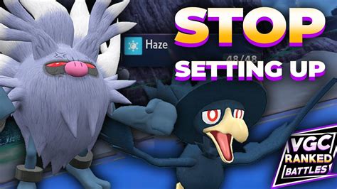 This Is Why You Run Haze Murkrow Pokemon Scarlet Violet Vgc