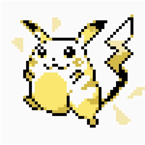 Pokemon Red Pikachu Sprite