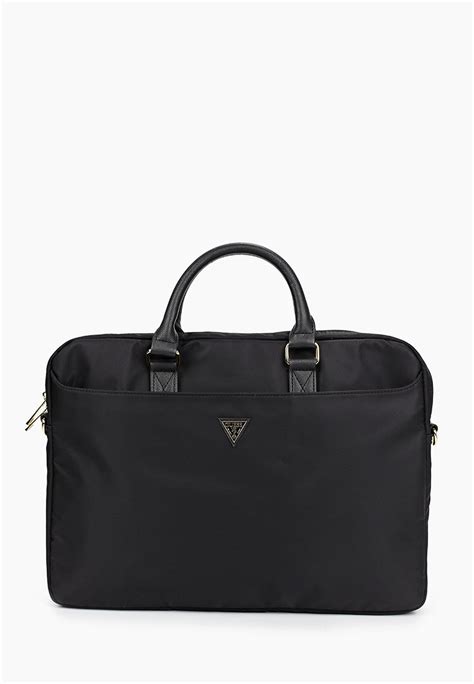 Сумка Guess для ноутбука 15" Nylon computer bag with Triangle metal ...