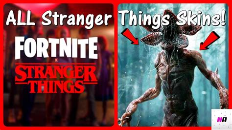 New All Stranger Things Skins Coming Soon Demogorgon Eleven Chief