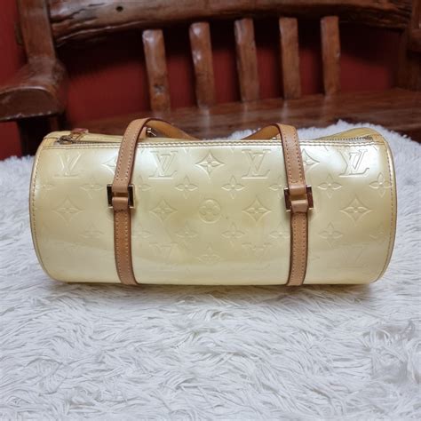 Louis Viutton Beige Monogram Vernis Monogram Papillon Bag Luxury Bags And Wallets On Carousell