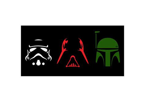 Star Wars Silhouette Vector - ClipArt Best