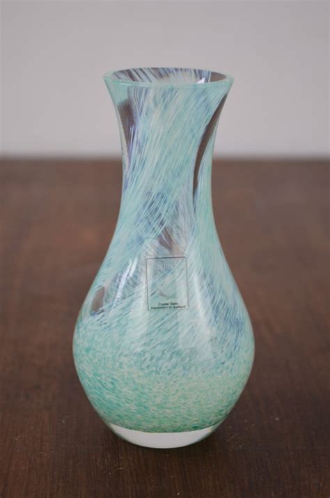 Scottish Art Glass Vase Etsy