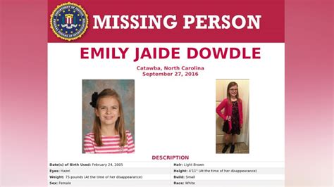 Missing 11 Year Old North Carolina Girl Found Alive Fbi Says Abc7