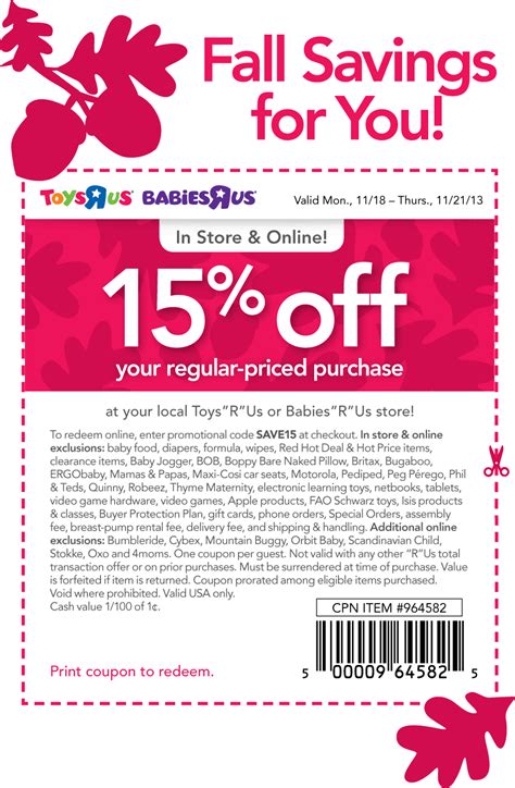 Pinned November Th Off At Babies R Us Toys R Us Or Online