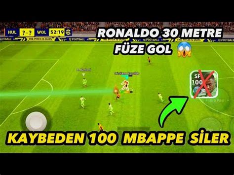 Ronaldo Metre Gol Ceza Sahasina G Rmeme Challenge Kaybeden Mbappe