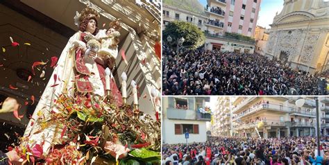 Positano Notizie Madonna Delle Galline Da Record Oltre 200 Mila