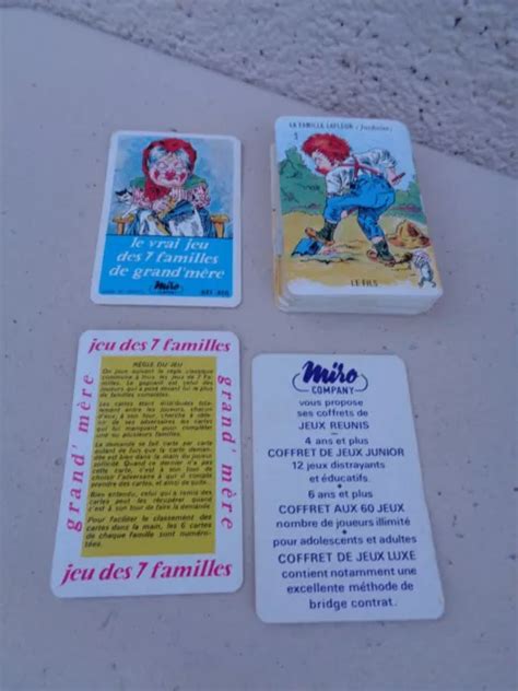 Jeu Des Familles Le Vrai Jeu Des Familles De Grand M Re Miro