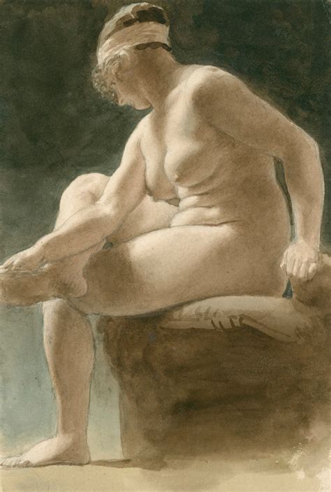 Seated Female Nude Works Of Art RA Collection Royal Academy Of Arts