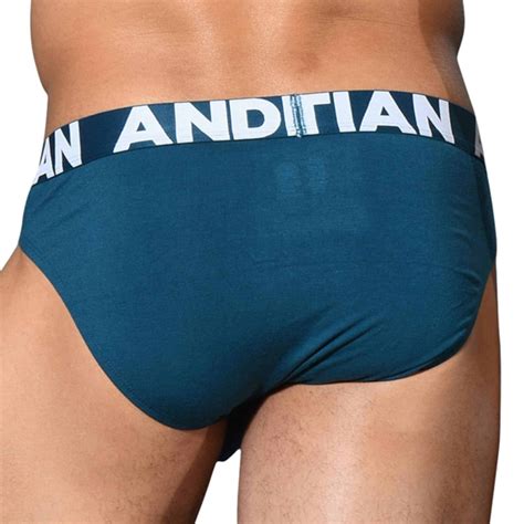 Andrew Christian Almost Naked Bamboo Briefs Dark Teal Inderwear
