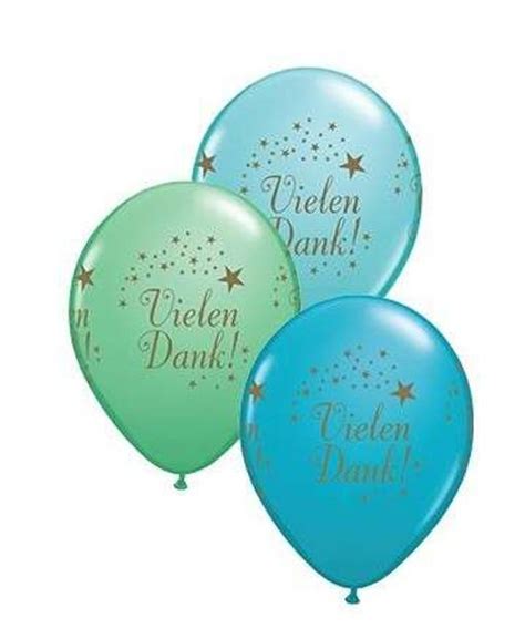 Danke Motiv Luftballons St Ck Luftballons Danke Luftballons