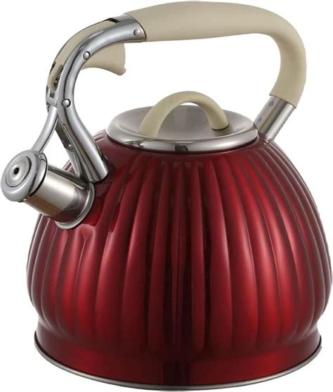 Amazon Tea Kettle Stovetop Whistling Teapot L Whistling Tea