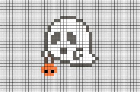 Ghost Pixel Art Pixel Art Pattern Cross Stitch Art Pixel Art