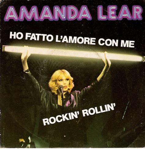 Amanda Lear Ho Fatto L Amore Con Me Rockin Rollin 1980 Vinyl