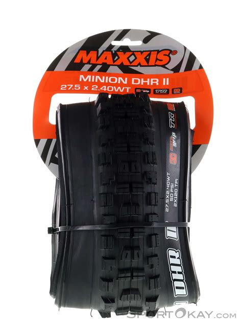 Maxxis Minion DHR II WT DD TR 3C MaxxGrip 27 5x2 40 Reifen Reifen