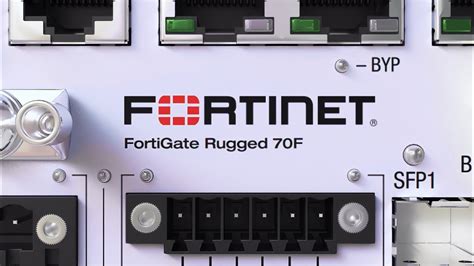 Introducing The FortiGate Rugged 70F Next Generation Firewall YouTube