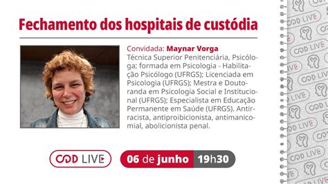 Live Fechamento Dos Hospitais De Cust Dia Youtube