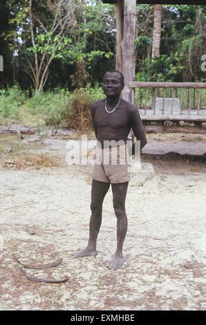 Onge tribe, andaman and nicobar islands , india Stock Photo - Alamy