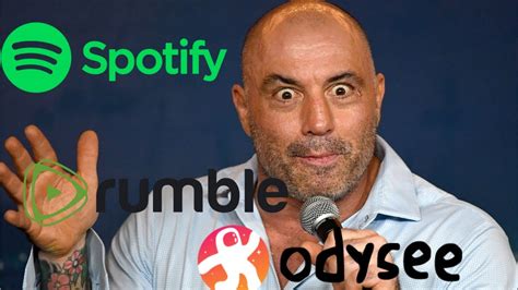 Joe Rogan Va T Il Quitter Spotify Pour Rumble Ou Odyséespéculation Sur