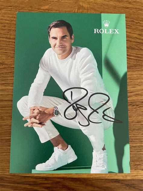 Roger Federer Autogramm Karte Kaufen Auf Ricardo