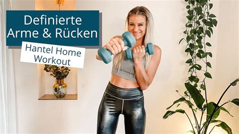 Oberkörper Arme Kurzhantel Workout Youtube