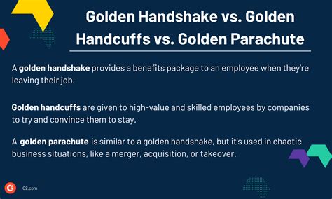 Golden Handshake | Technology Glossary Definitions | G2