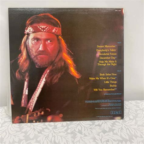 *REDUCED* Willie Nelson- Sweet Memories(s)