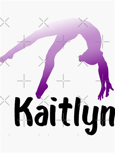 Kaitlyn Custom Sticker For Sale By Gcdillustrated Redbubble