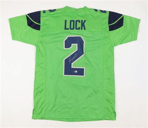 Drew Lock Signed Seahawks Jersey (Beckett) | Pristine Auction