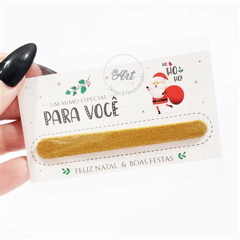 Mimo Lixa De Unha Natal Brinde Presente