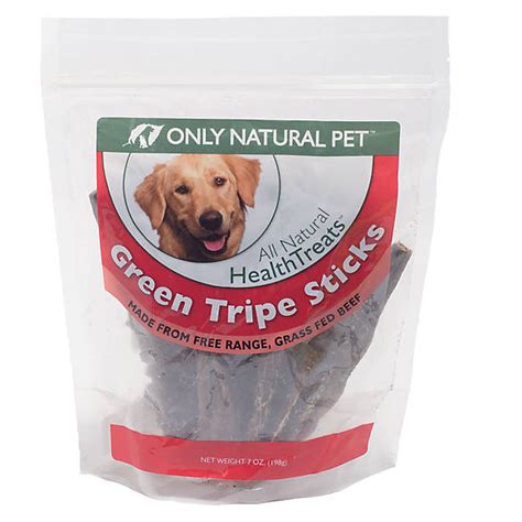 Only Natural Pet Green Tripe Sticks Dog Treat | dog Chewy Treats | PetSmart