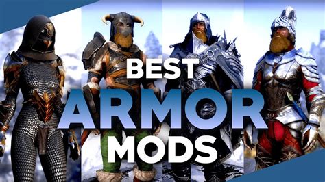 Top 10 INCREDIBLE MUST HAVE Skyrim ARMOR MODS YouTube